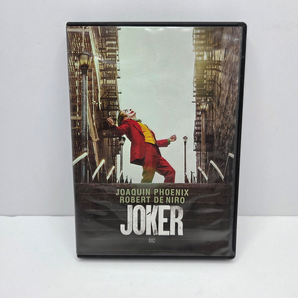 Joker DVD 2-Disc Special Edition Joaquin Phoenix DC Movie Black Case